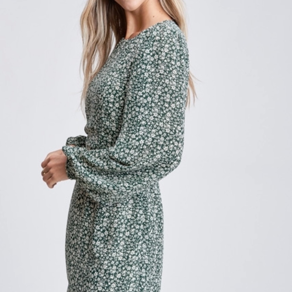 The Emma Long Sleeve Floral Dress